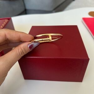 Cartier Juste Un Clou Bracelet size 17